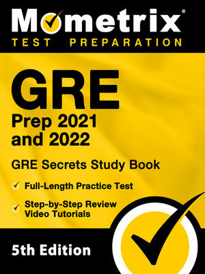cover image of GRE Prep 2021 and 2022